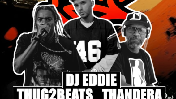 Camaçari apresenta DJ Eddie, Thug2Beats e DJ Thandera