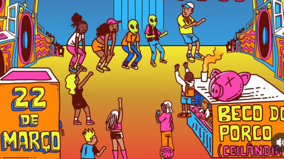 Baile Sarauvá no Cio das Artes