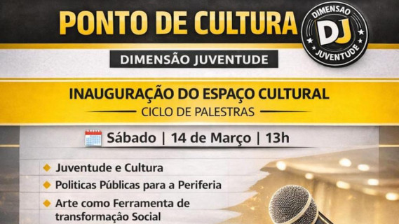 Inauguração do ponto de cultura de Planaltina DF.